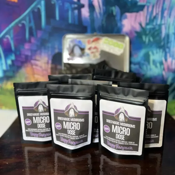 100mg magic mushroom microdose capsules vegan